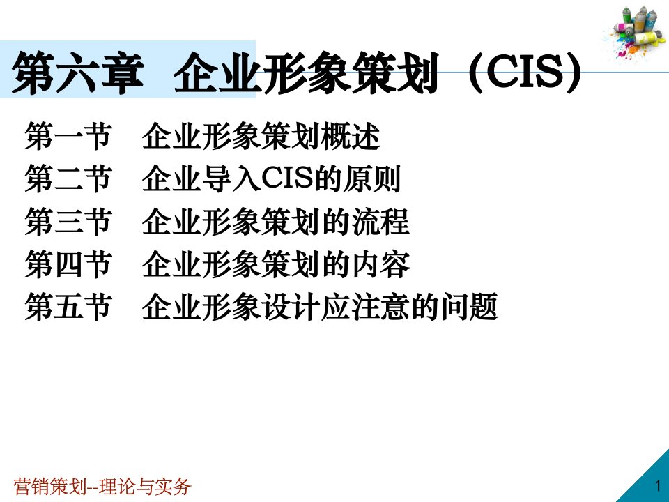 企业形象策划CIS