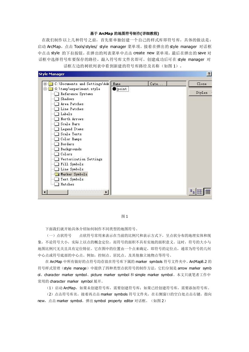 基于ArcMap的地图符号制作(详细教程)