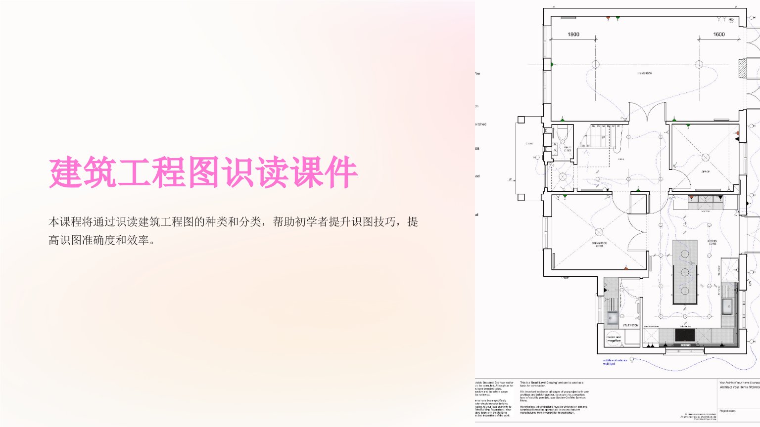 建筑工程图识读课件