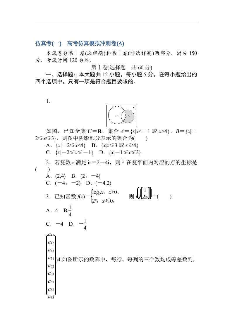 仿真高考