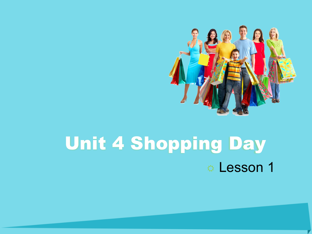 2019五年级英语上册Unit4ShoppingDayLesson1课件人教新起点