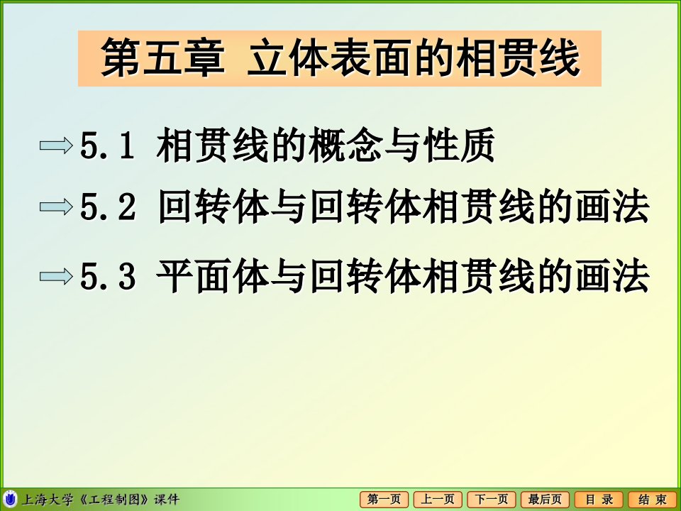 相贯线的概念与质教学课件备课讲稿