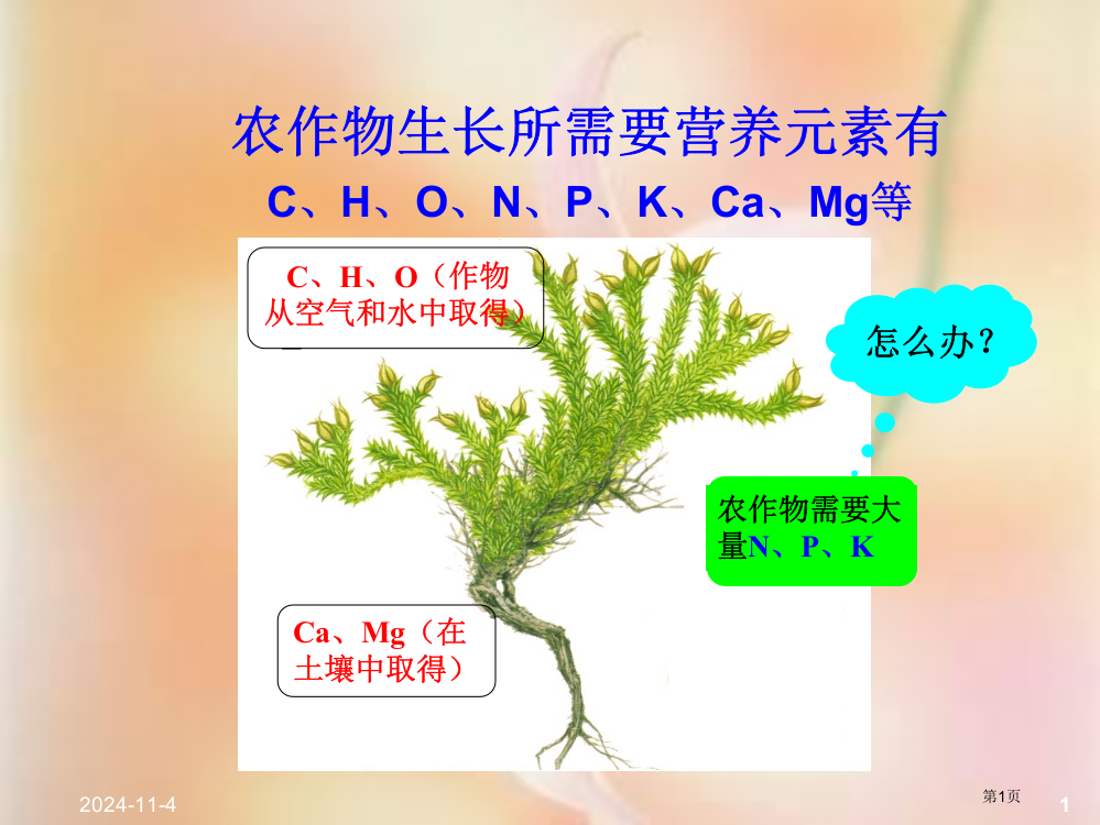 化学肥料省公开课一等奖全国示范课微课金奖PPT课件