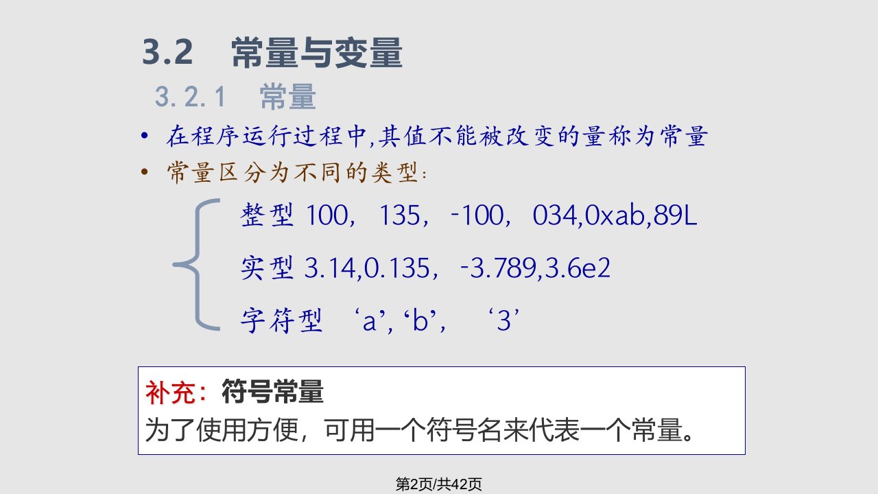 chap常量变量数据类型实用