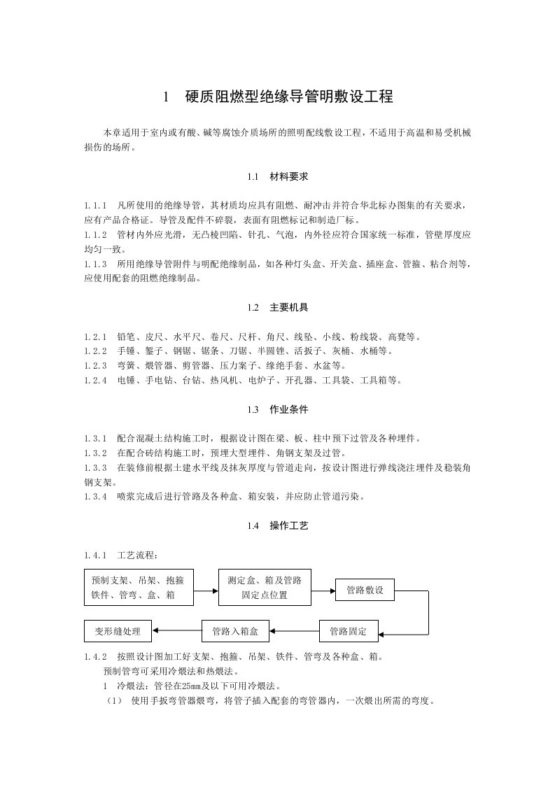 工程建筑电气照明安装工程