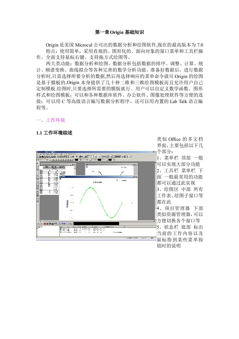 Origin操作教程16节