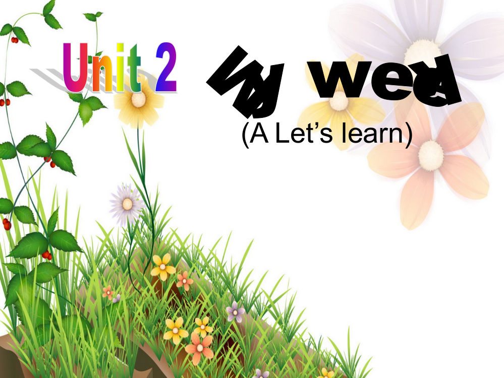 pep新版五年级上Unit2-My-week-A-Let’s-learn课件ppt