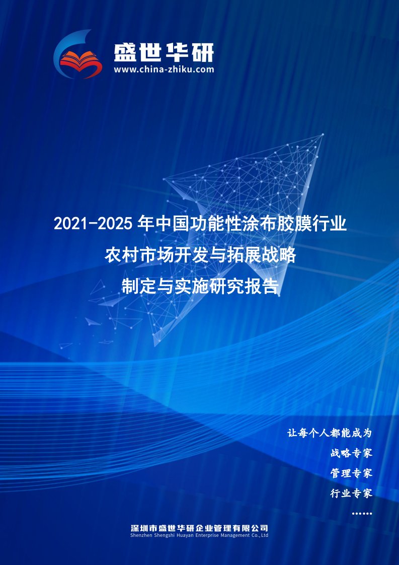 2021-2025年中国功能性涂布胶膜行业农村市场开发与拓展战略制定与实施研究报告