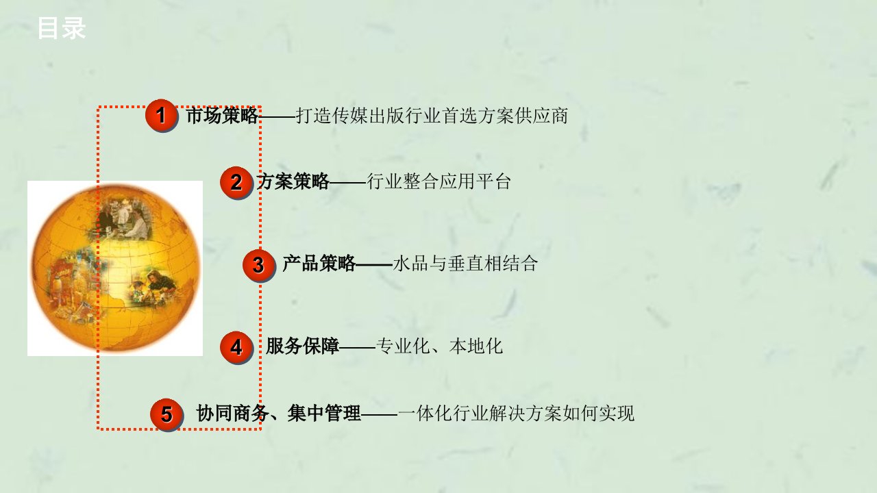 用友传媒出版业整体策略课件