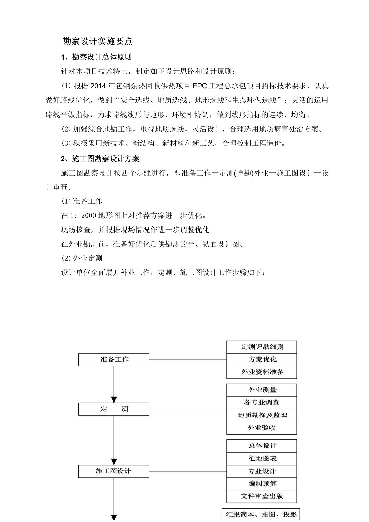 工程勘察设计实施要点