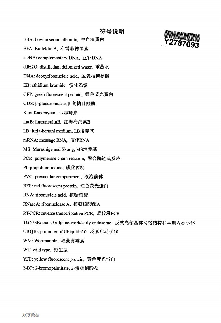 蛋白质棕榈酰化调控拟南芥根毛极性生长的机理的分析