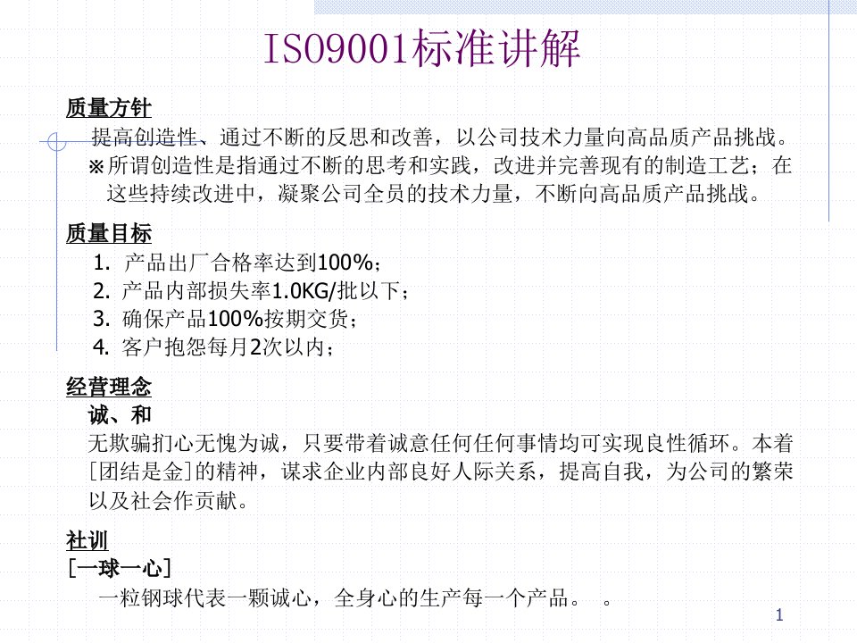 ISO9000培训手册(1)