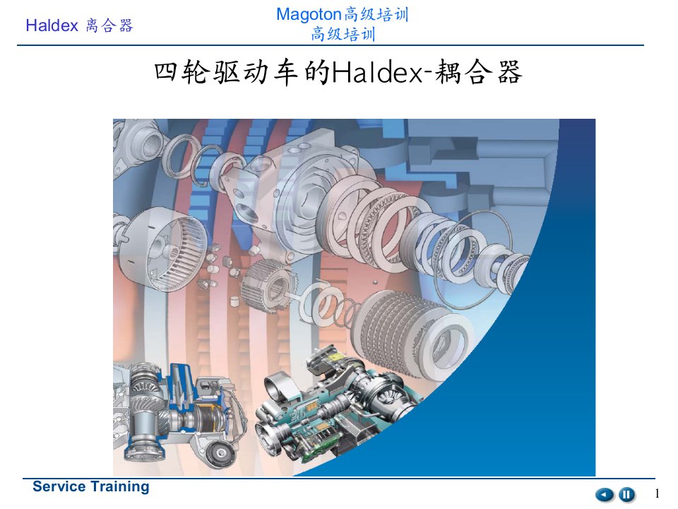 [精选]进口大众迈腾32Haldex离合器