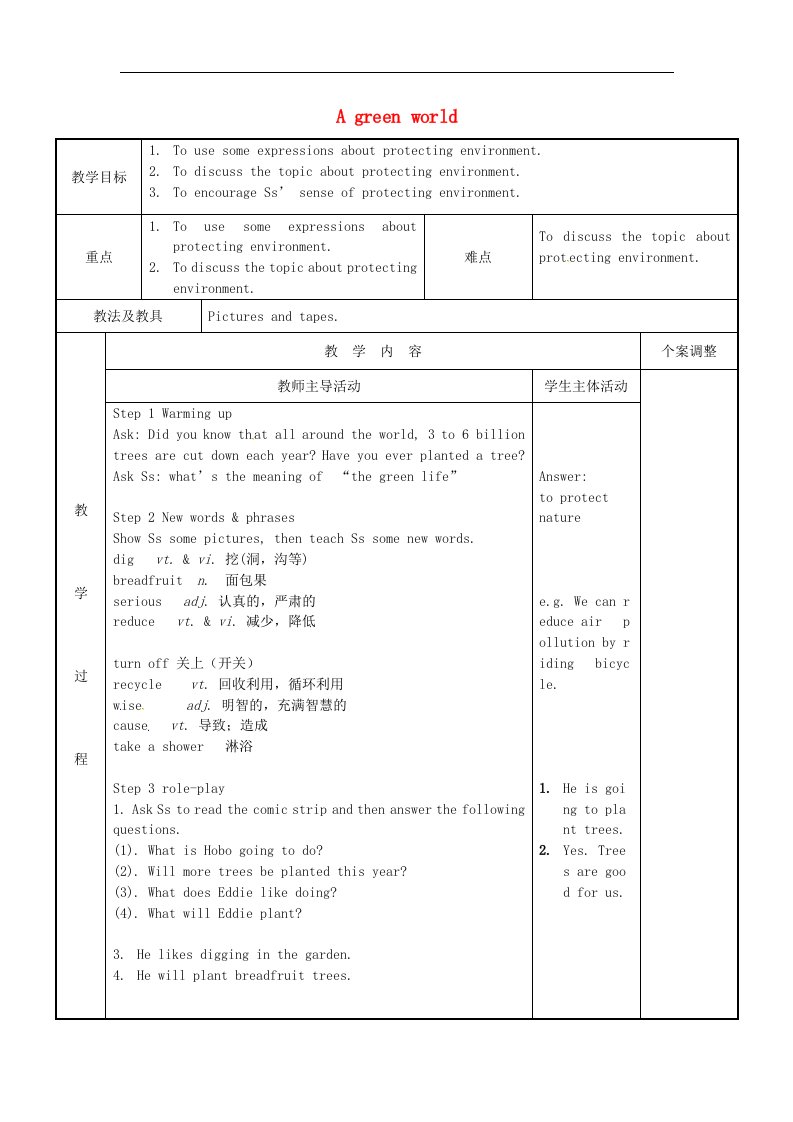 2017牛津译林版八年级下册Unit