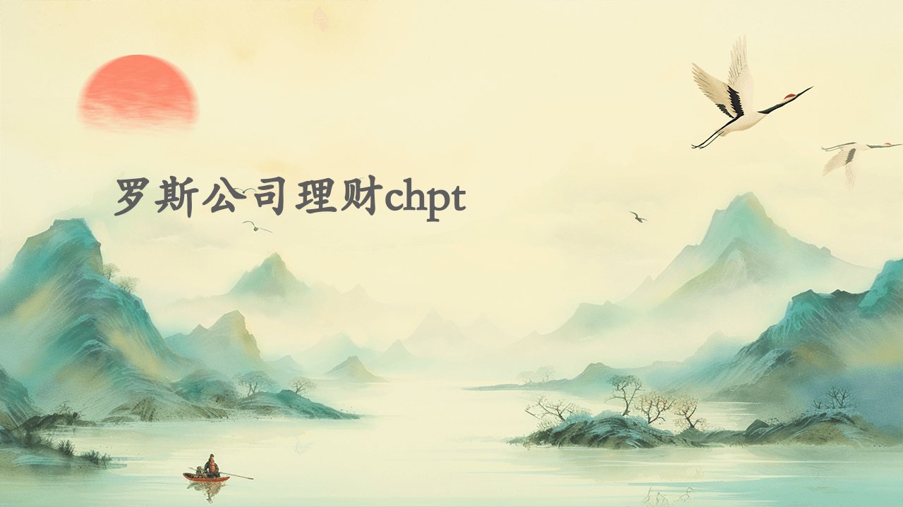 罗斯公司理财Chpt