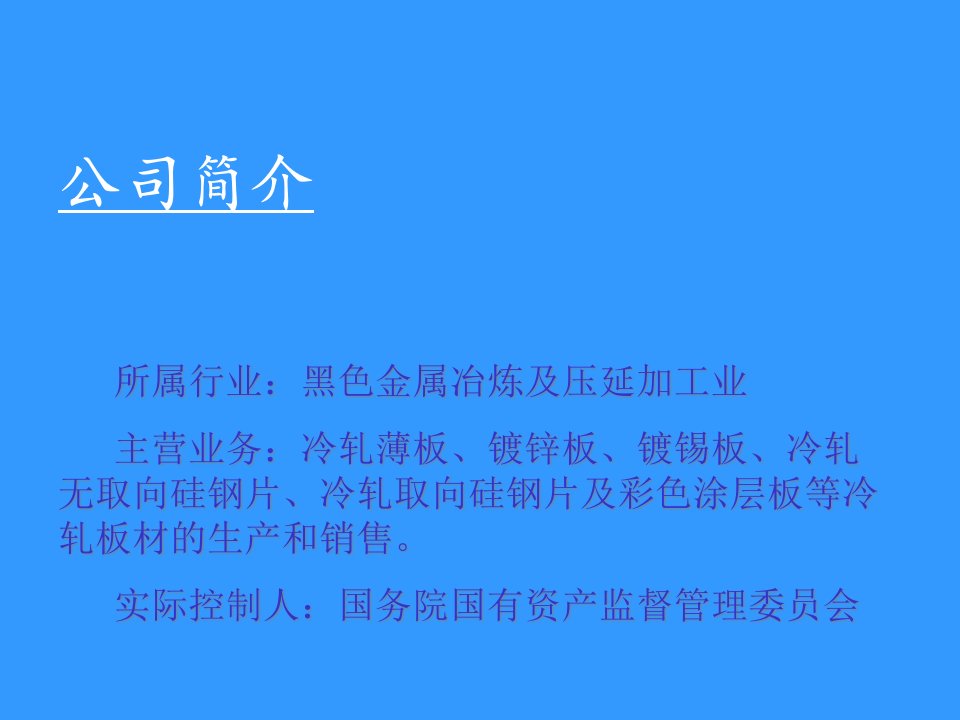 财务管理07级学生作品017武钢股份筹资之路与资本结构分析