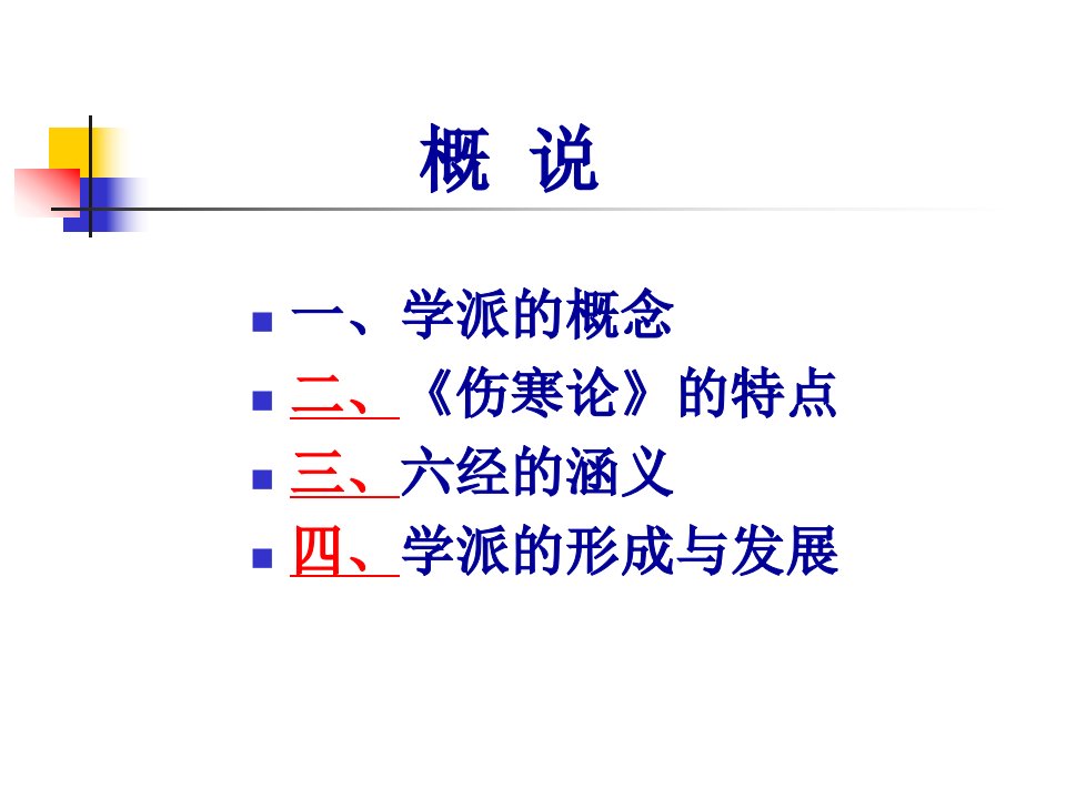 BE宁中医药大学课件更新伤寒学派