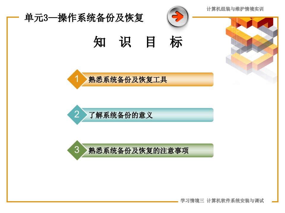 计算机组装与维护情境实训下