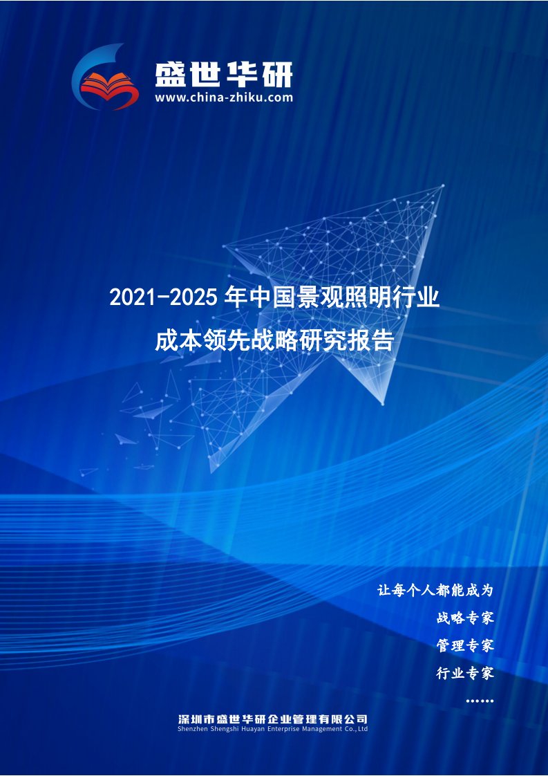 2021-2025年中国景观照明行业成本领先战略研究报告