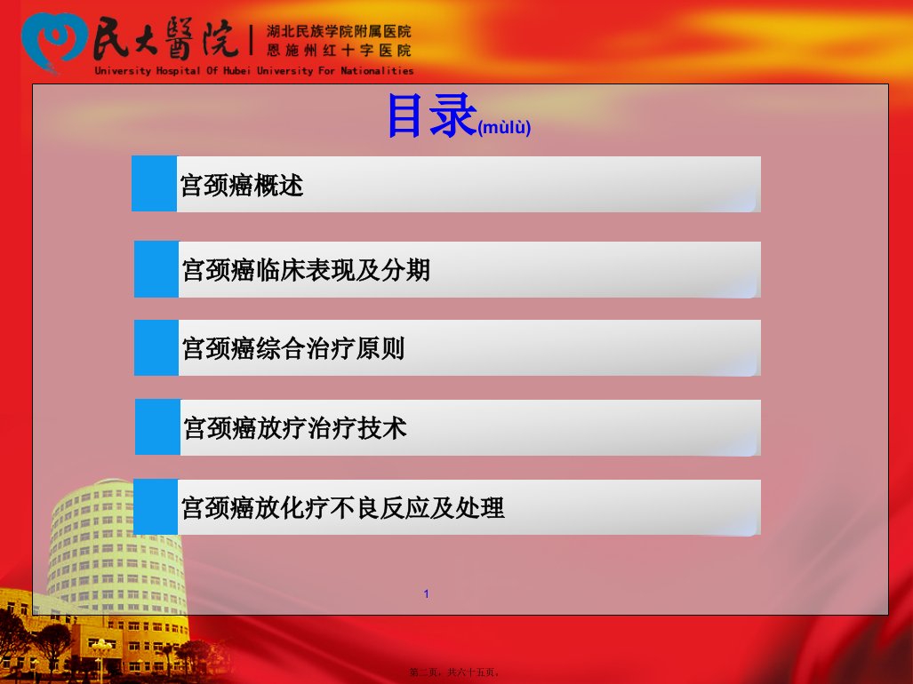 医学专题宫颈癌放化疗后不良反应及相关处理熊