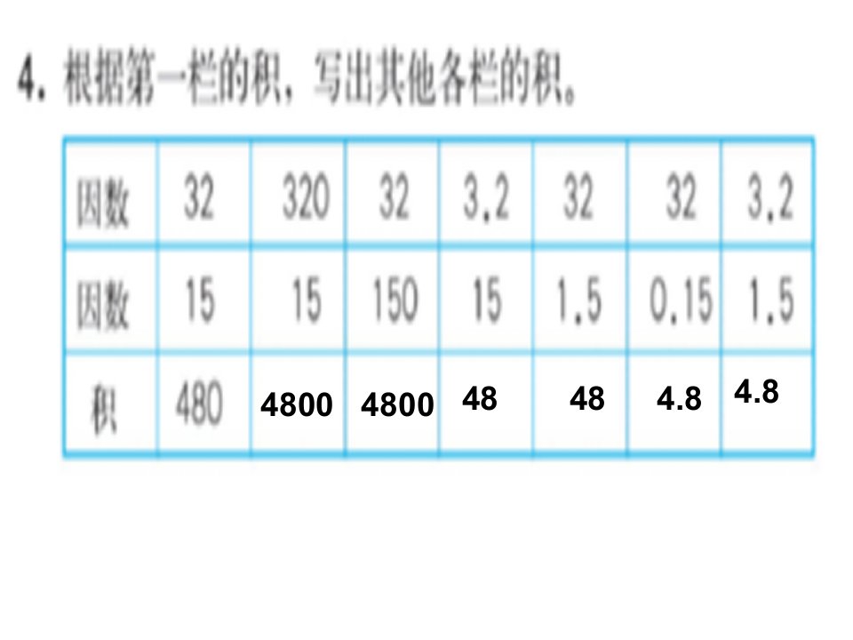 教复杂的小数乘法