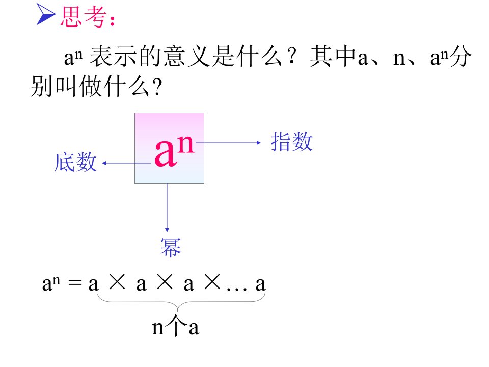 同底数幂的乘法性质