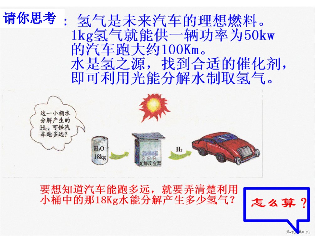 利用化学方程式的简单计算课件PPT70页