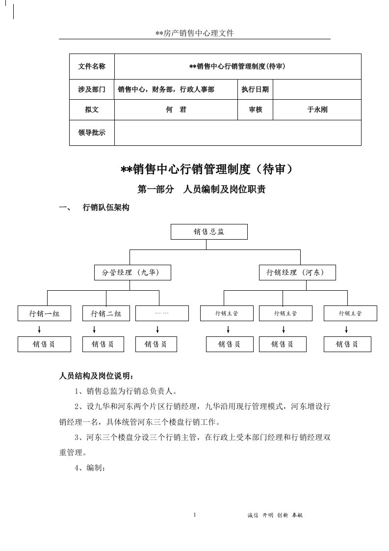 房地产销售外案行销管理办法