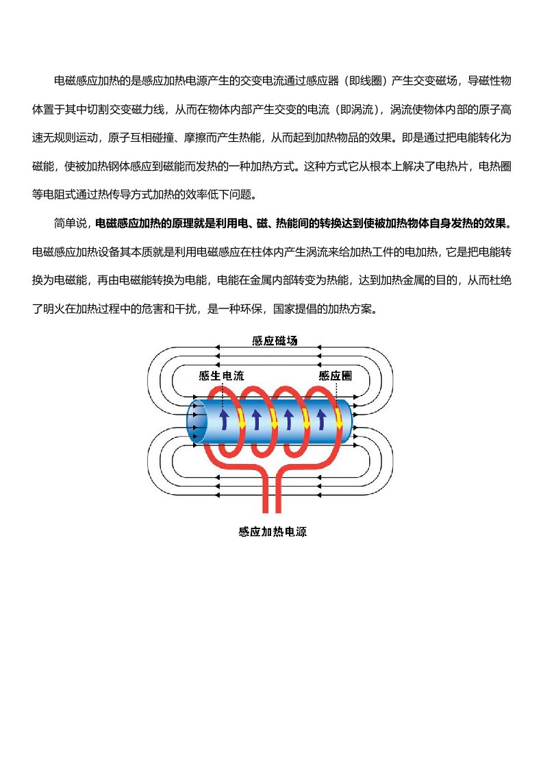 电磁感应加热介绍及原理