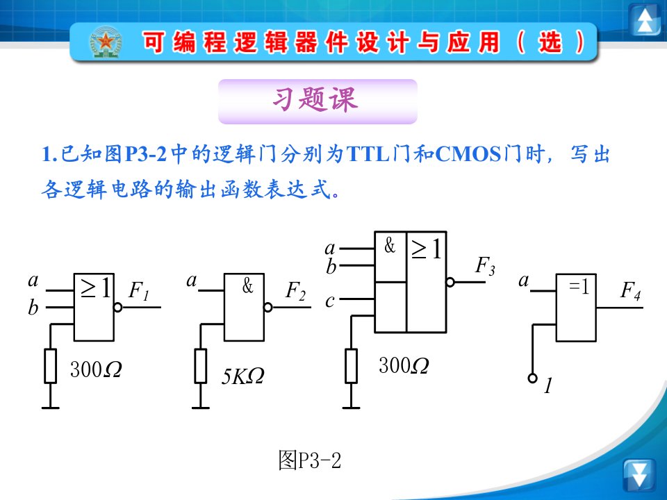 数字电子电路课件第三章3.4