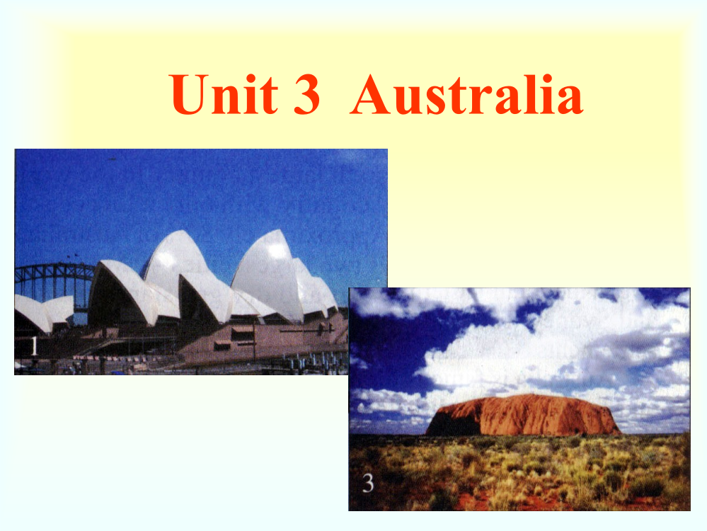 选修9UNIT3AUSTRALIA-FAST