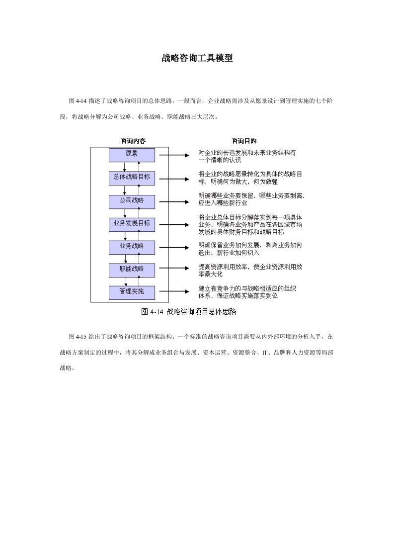 战略管理-王家荣战略咨询工具模型