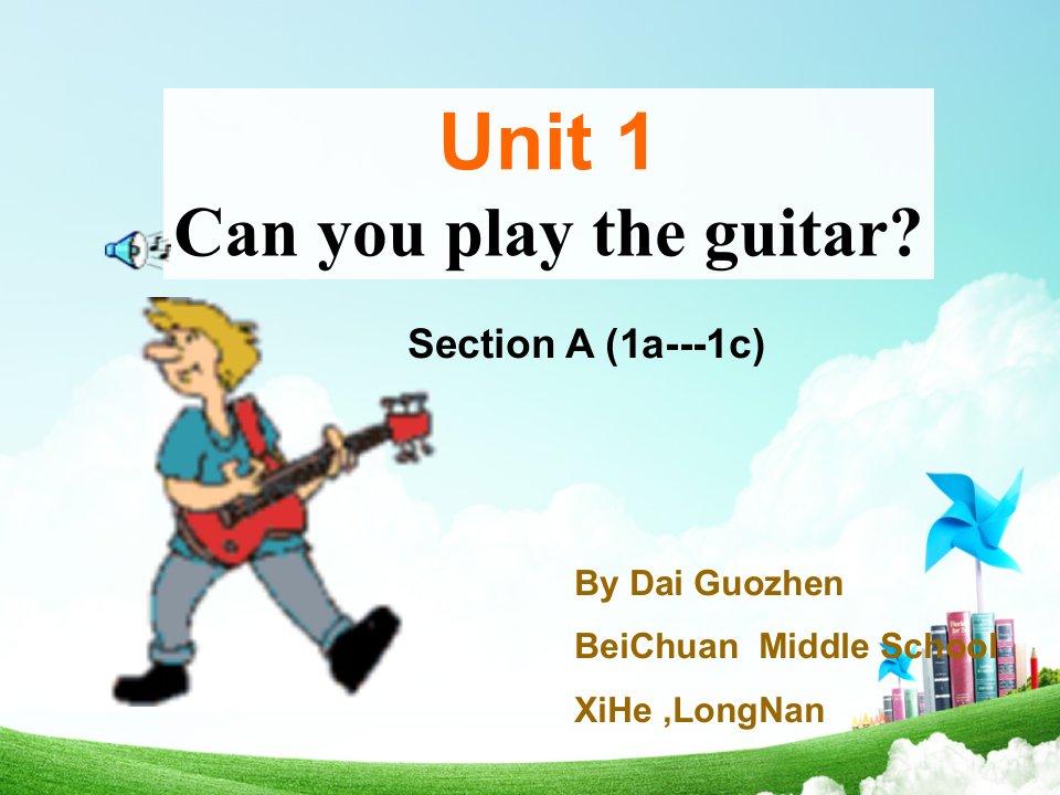 Unit　1　Can　you　play　the　guitar-Can