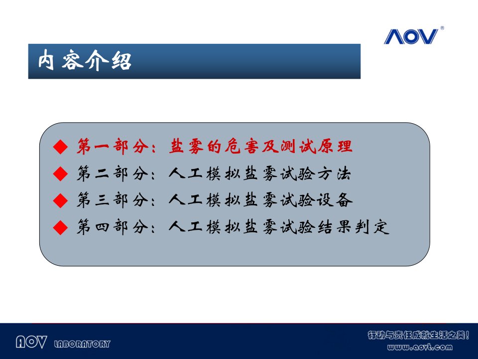 盐雾试验方法和结果判定PPT讲座