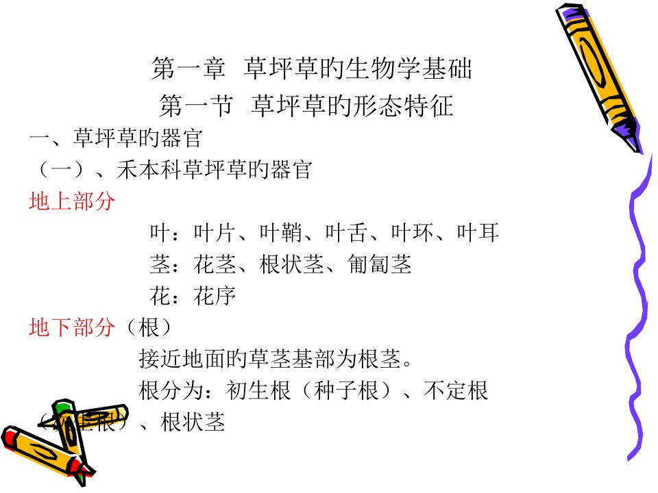 草坪草生物学基础公开课获奖课件省赛课一等奖课件