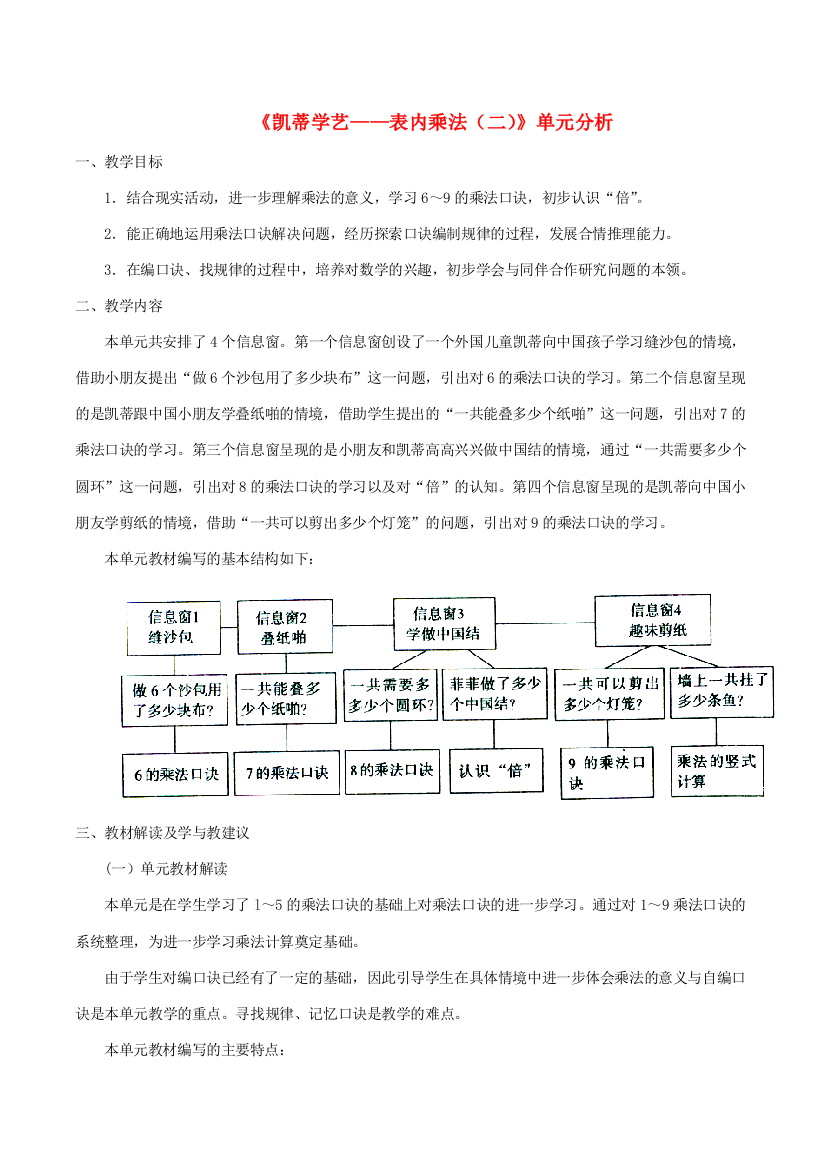 二年级数学上册