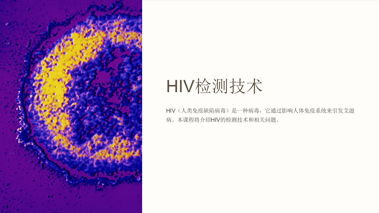 《HIV检测技术》课件