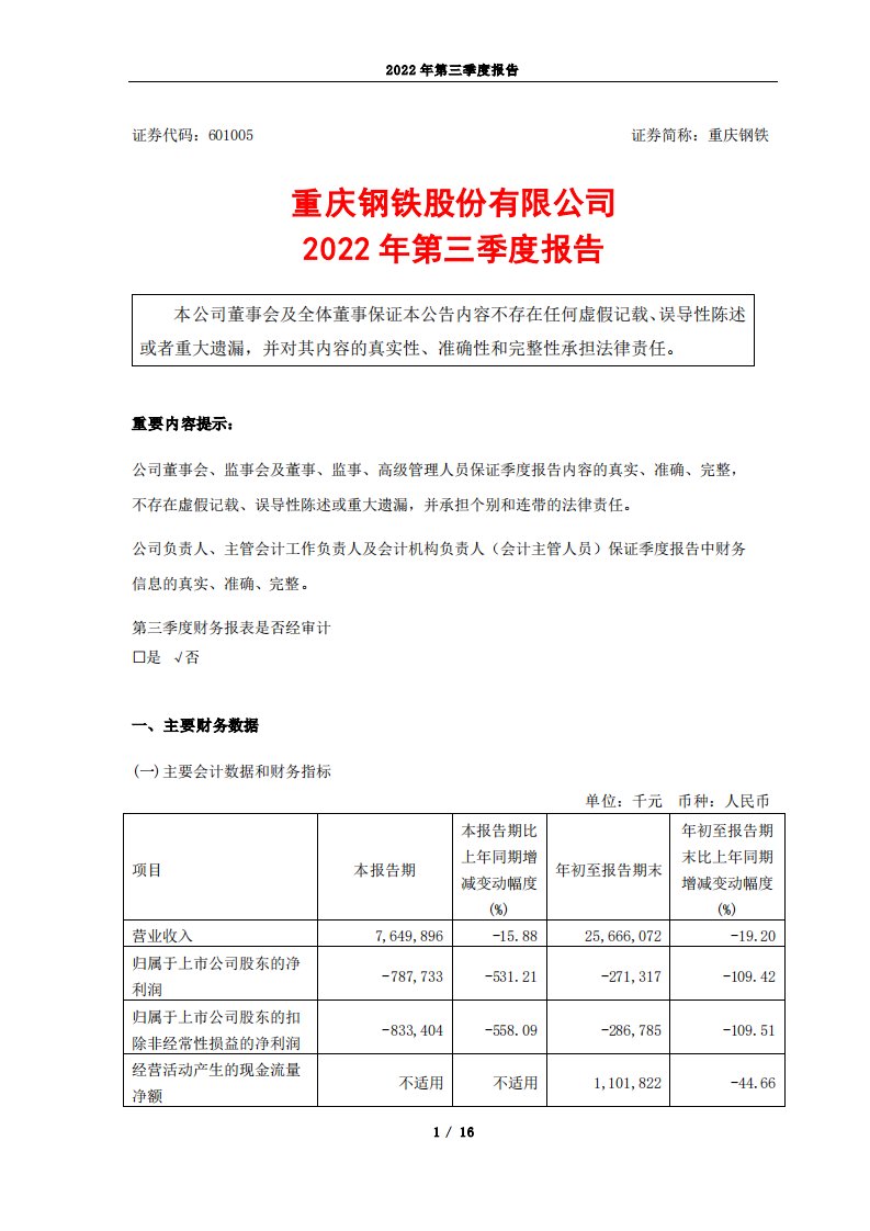 上交所-2022年第三季度报告-20221030