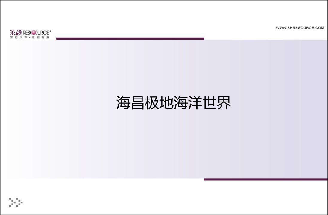 武汉海昌极地海洋世界市场分析报告48p