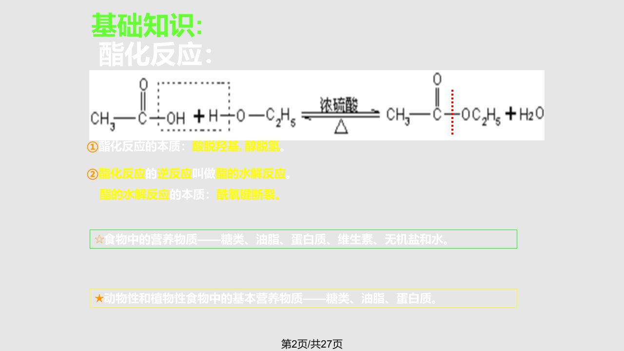 生命的基础物质