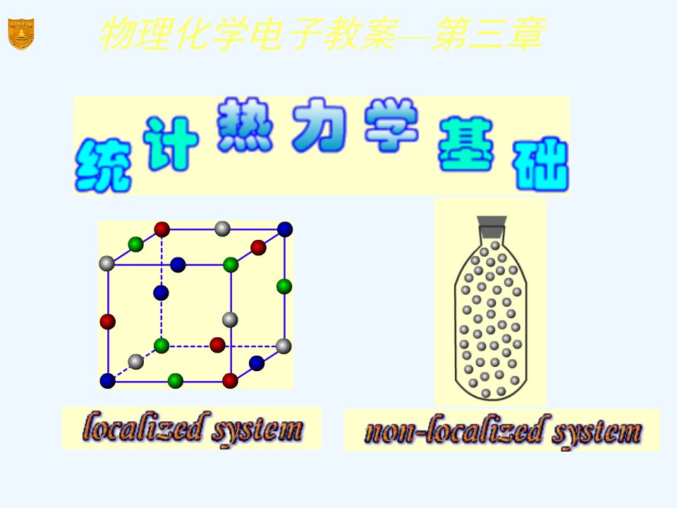 南大物化PPT03章