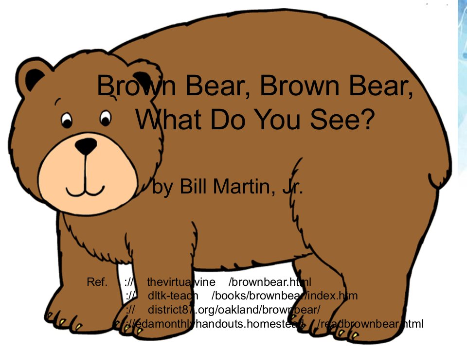 英语绘本-brown-bear-what-do-you-see