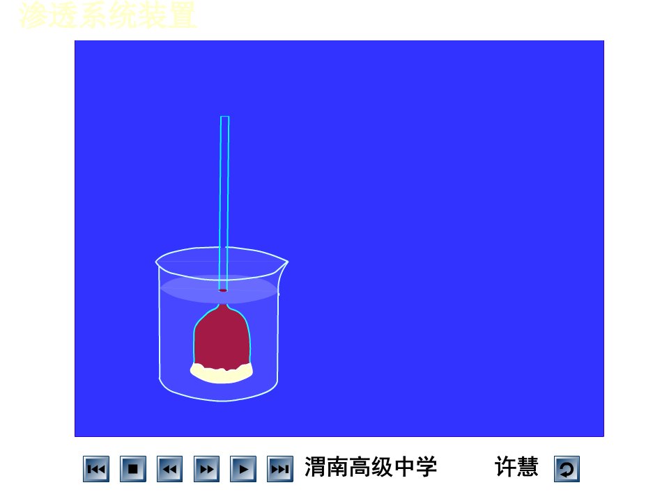 渗透系统装置