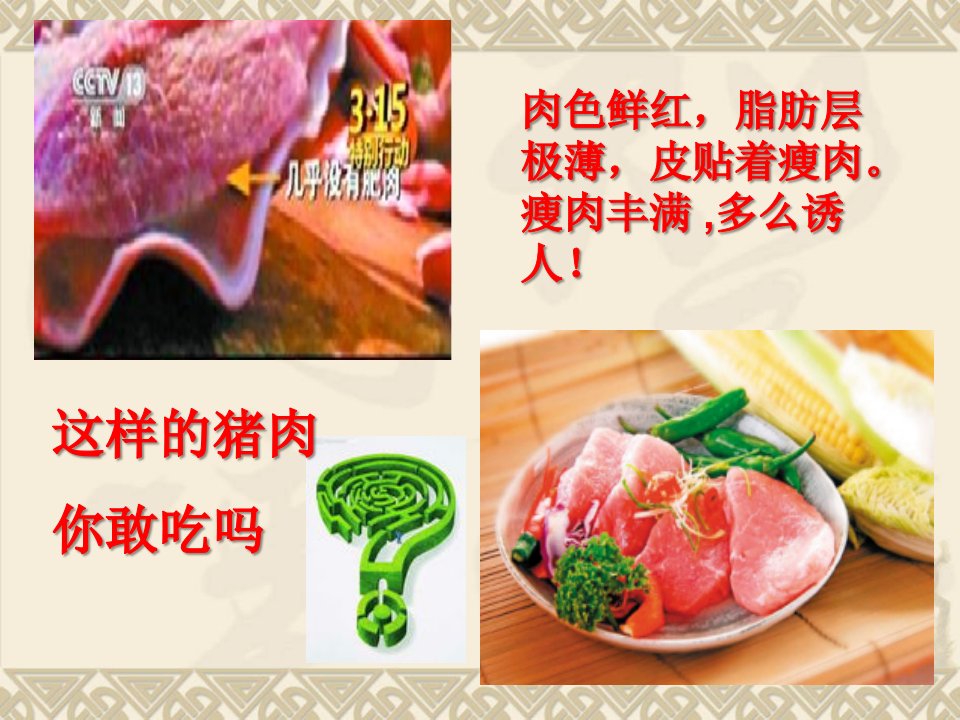 瘦肉精ppt