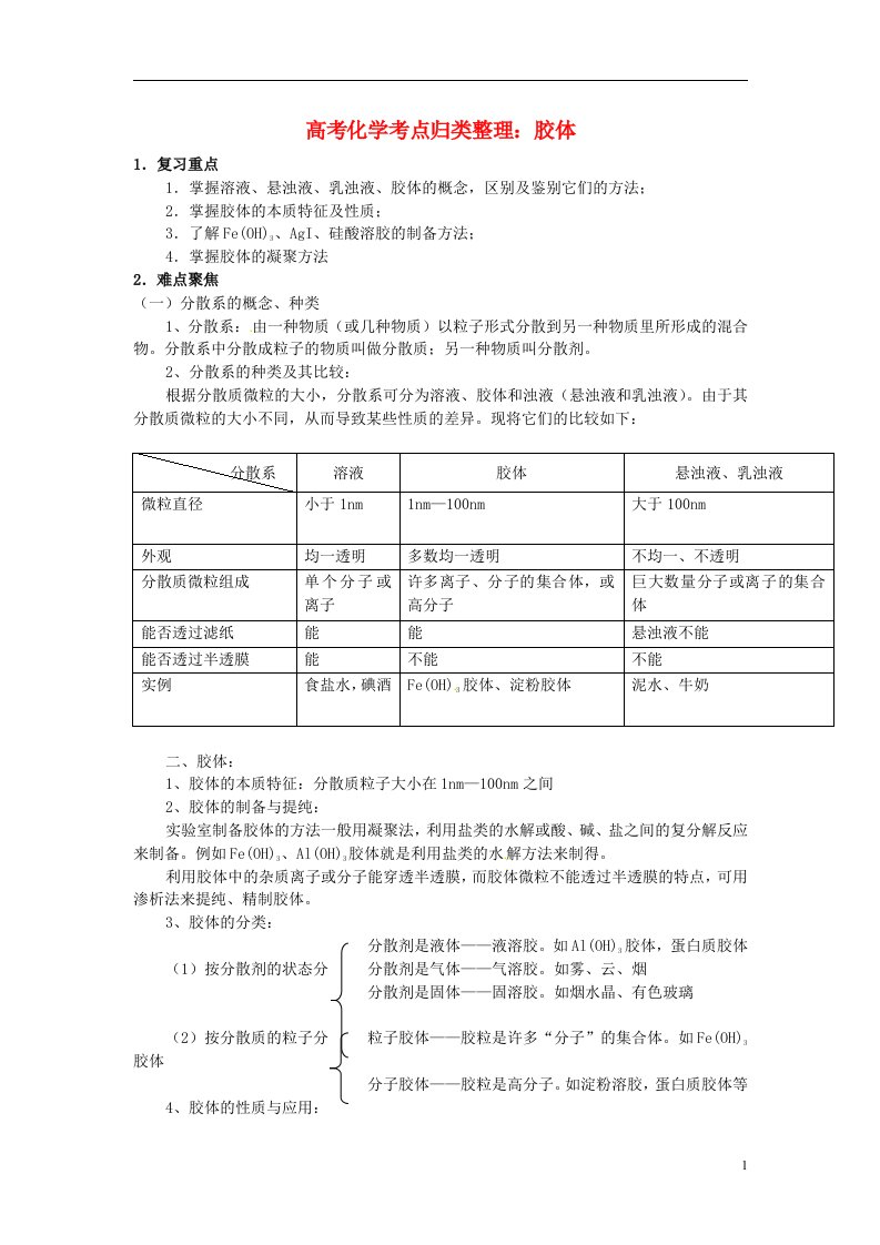 高考化学