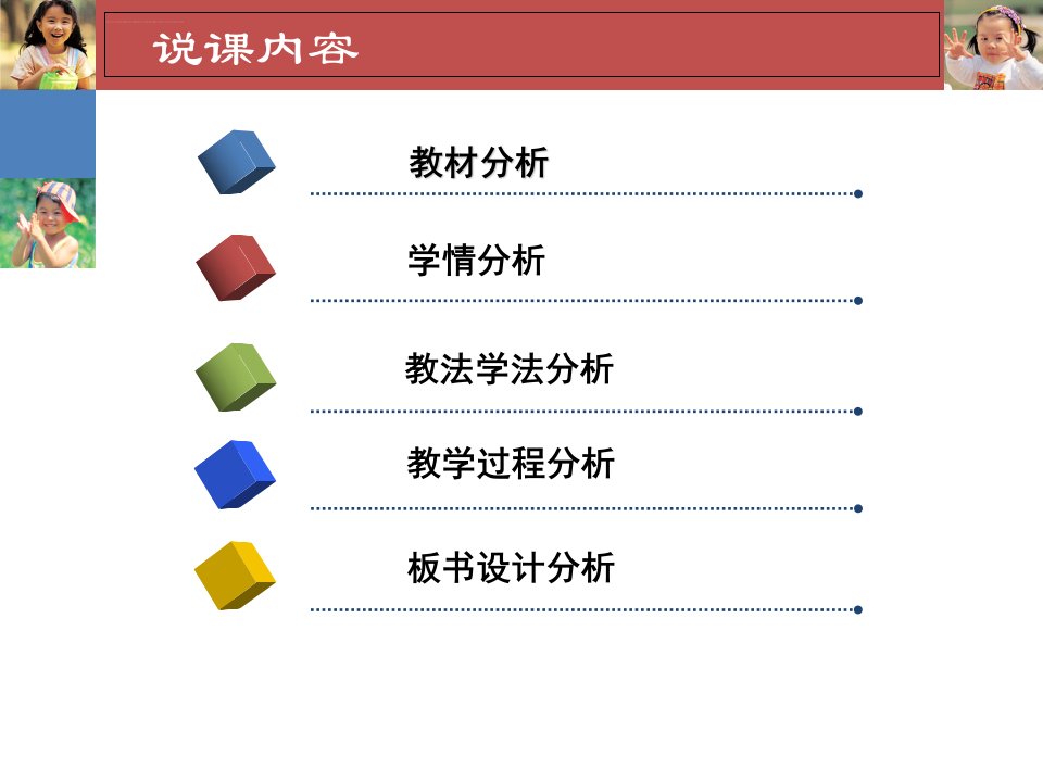 初中英语说课课件ppt