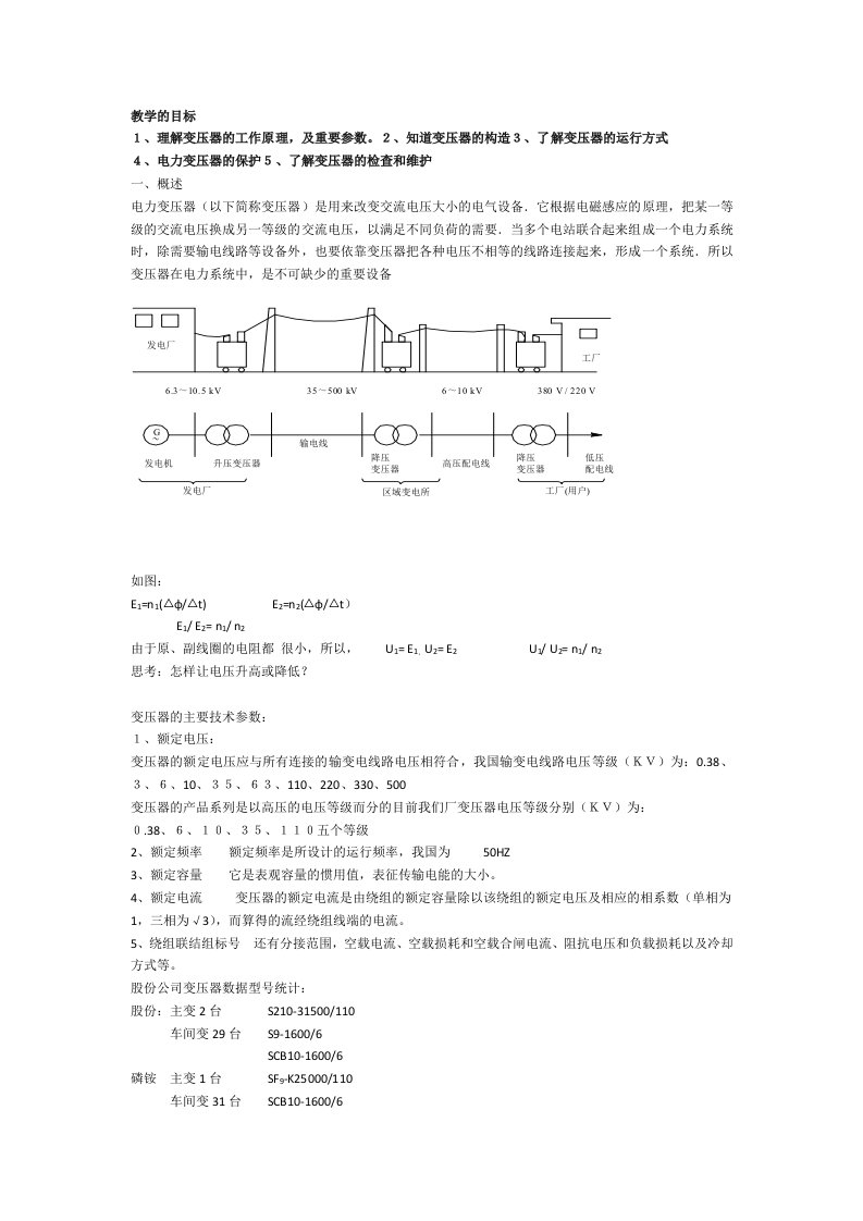 教学的目标