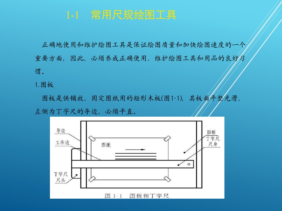 机械制图课题一课件