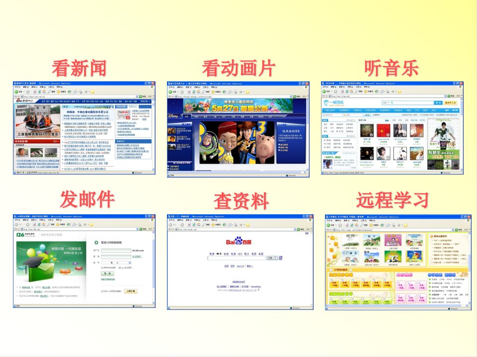 轻轻松松来上网信息技术课件