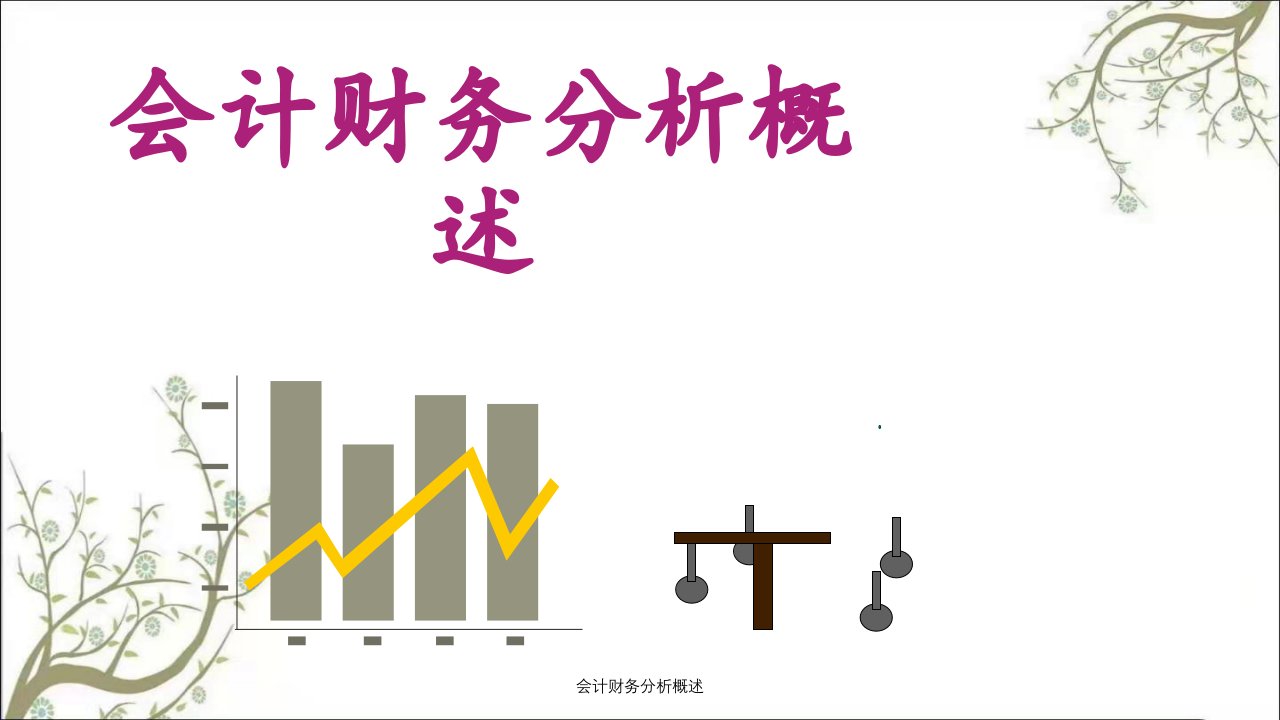 会计财务分析概述课件